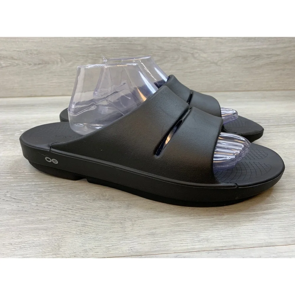 Oofos OOahh Sport Men's Recovery Sandals Casual Slip On Comfort Shoes